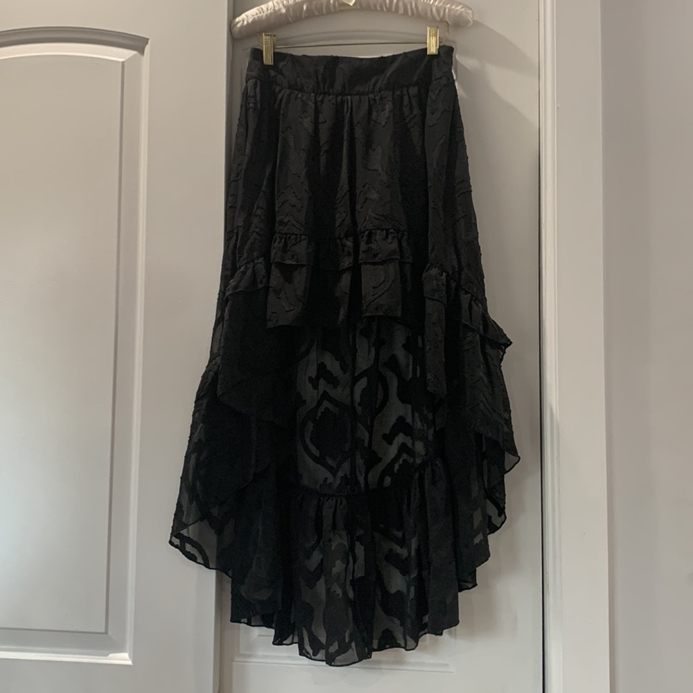 NWT HYPEACH Boutique High-Low Lace Skirt - Picture 9 of 9